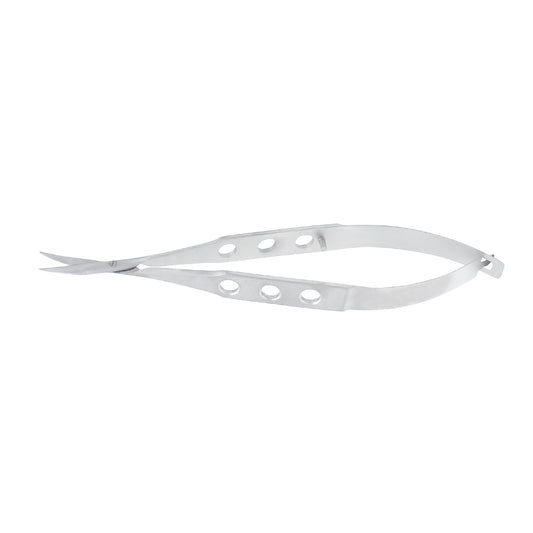 Tenotomy Westcott scissors with small blades and 11.5 cm overall length for ophthalmic surgery.
