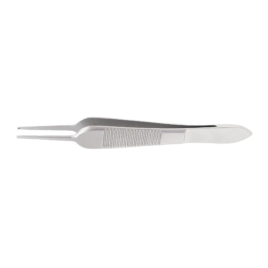 Tying St Martin forceps with 0.3 mm fine tips and tying platform, 9 cm length for precise suturing in ophthalmic surgery