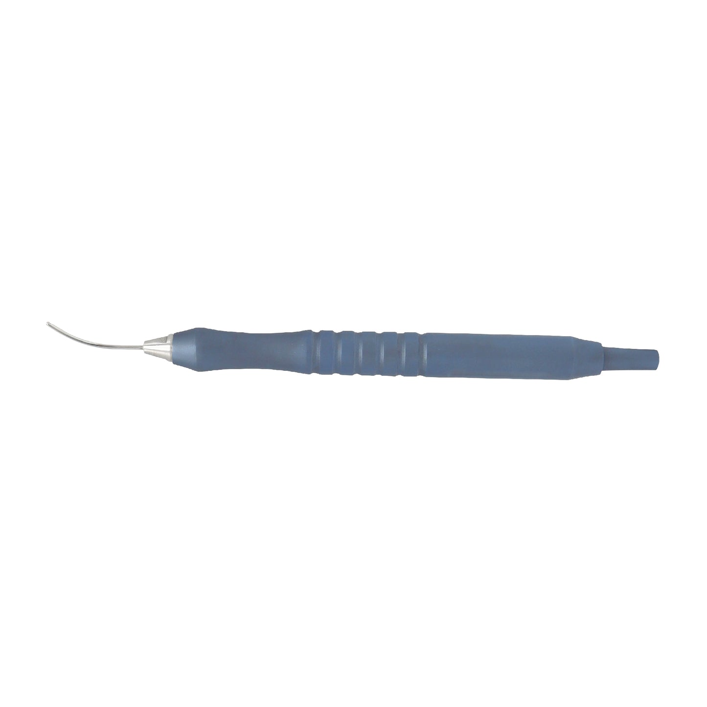 Titanium aspirating cannula handpiece with conical tip, 0.3 mm aspirating port, 23 ga, 11 cm length for eye surgery