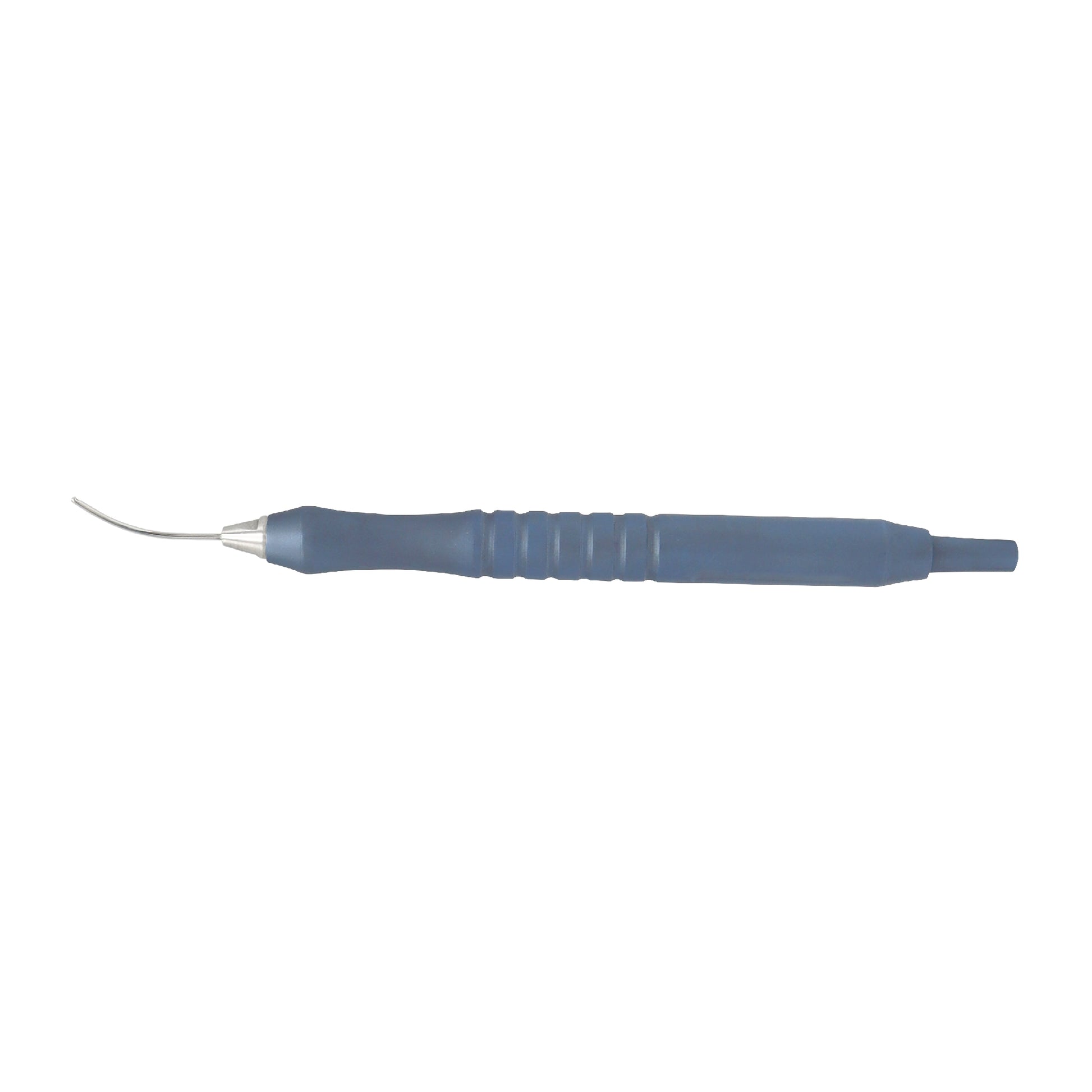 Titanium aspirating cannula handpiece with conical tip, 0.3 mm aspirating port, 23 ga, 11 cm length for eye surgery