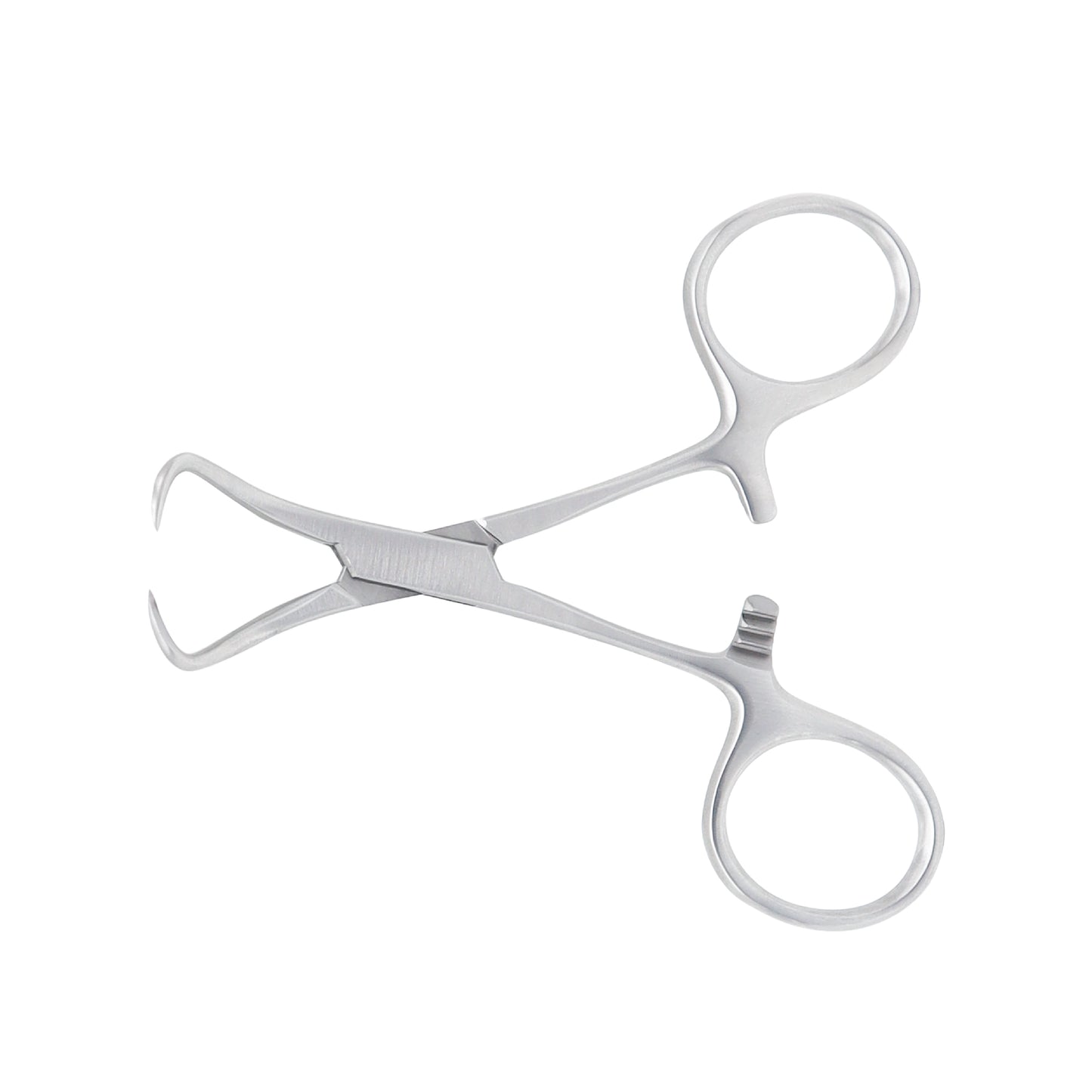 Backhaus towel forceps 9.5 cm stainless steel surgical instrument for securing drapes and towels in operating room