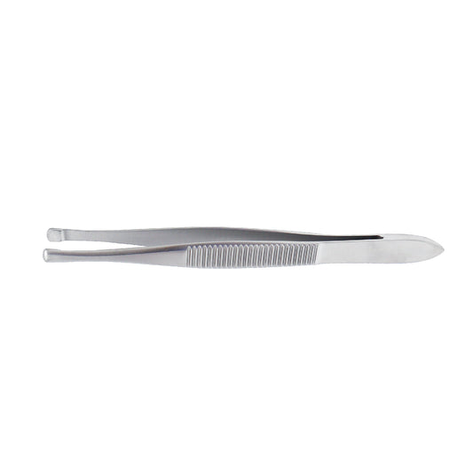 Beer cilia forceps 8 cm stainless steel ophthalmic surgical instrument for precise eyelash and fine tissue handling