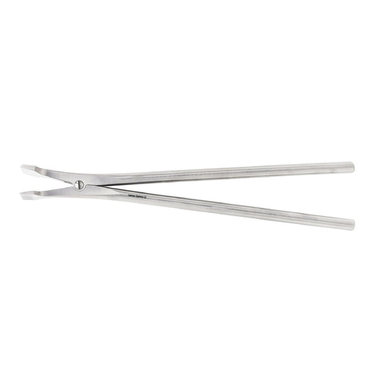 Stainless steel Beeson plaster spreader orthopedic cast removal instrument shown horizontally on a white background.