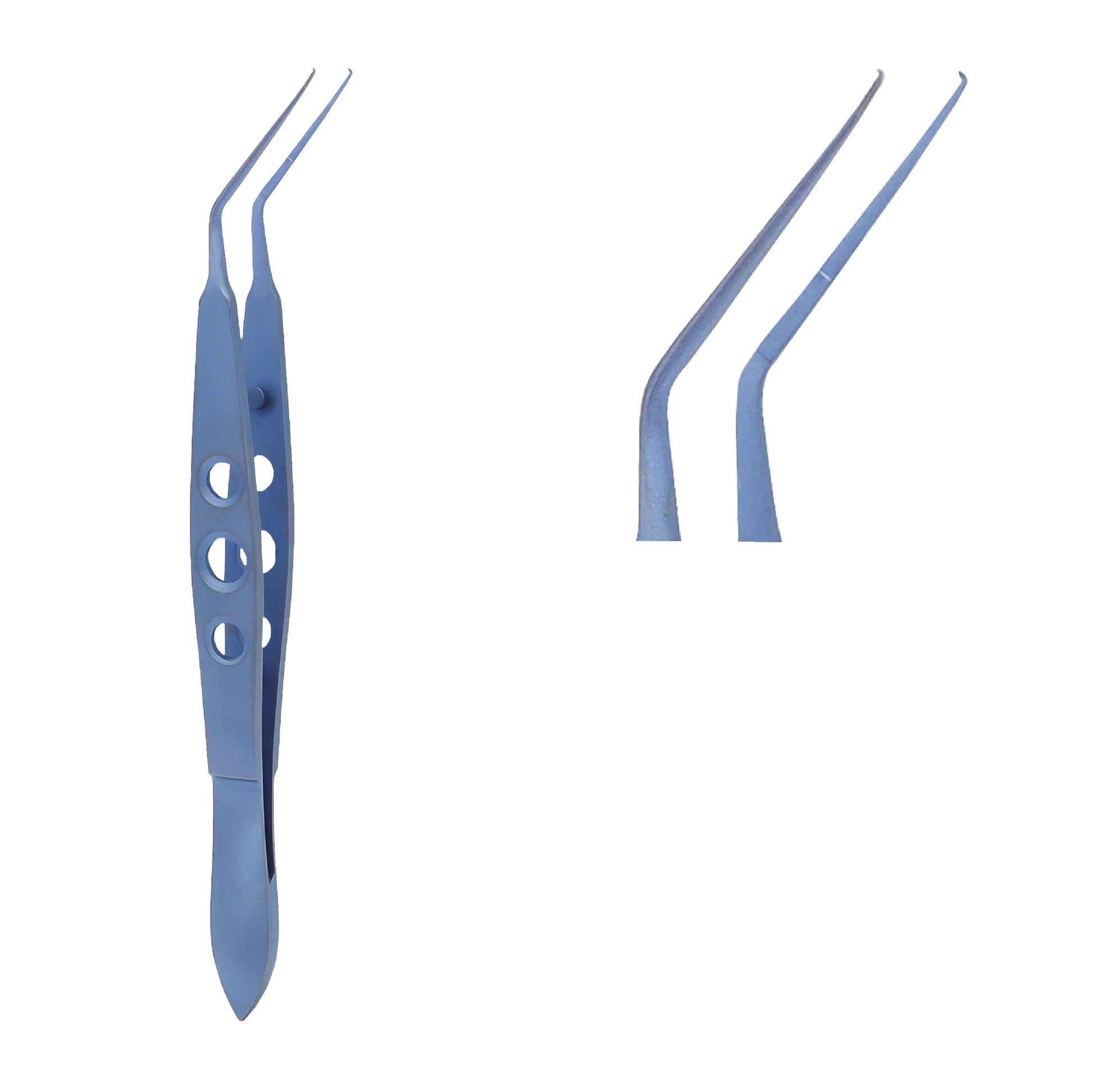 Titanium Lehner ophthalmic forceps 11 cm for precise capsulorhexis and cataract procedures
