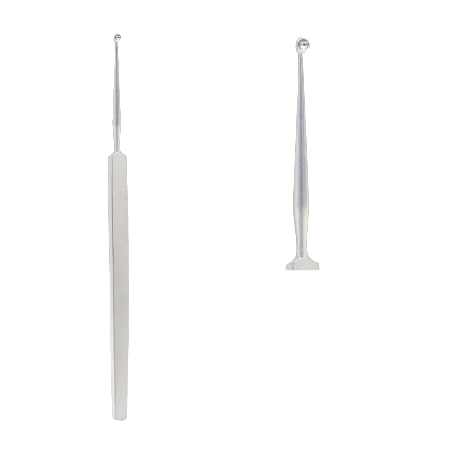 Stainless steel Hebra Chalazion Curette Fig.3 2.5 mm with 13 cm length for ophthalmic surgical procedures