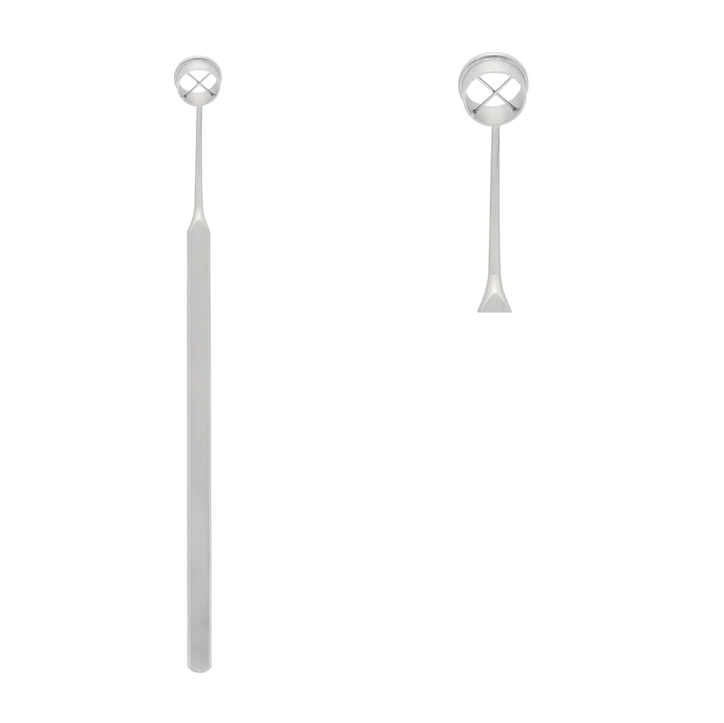 Stainless steel LASEK Trephine 12.5 cm for accurate corneal and refractive surgical procedures