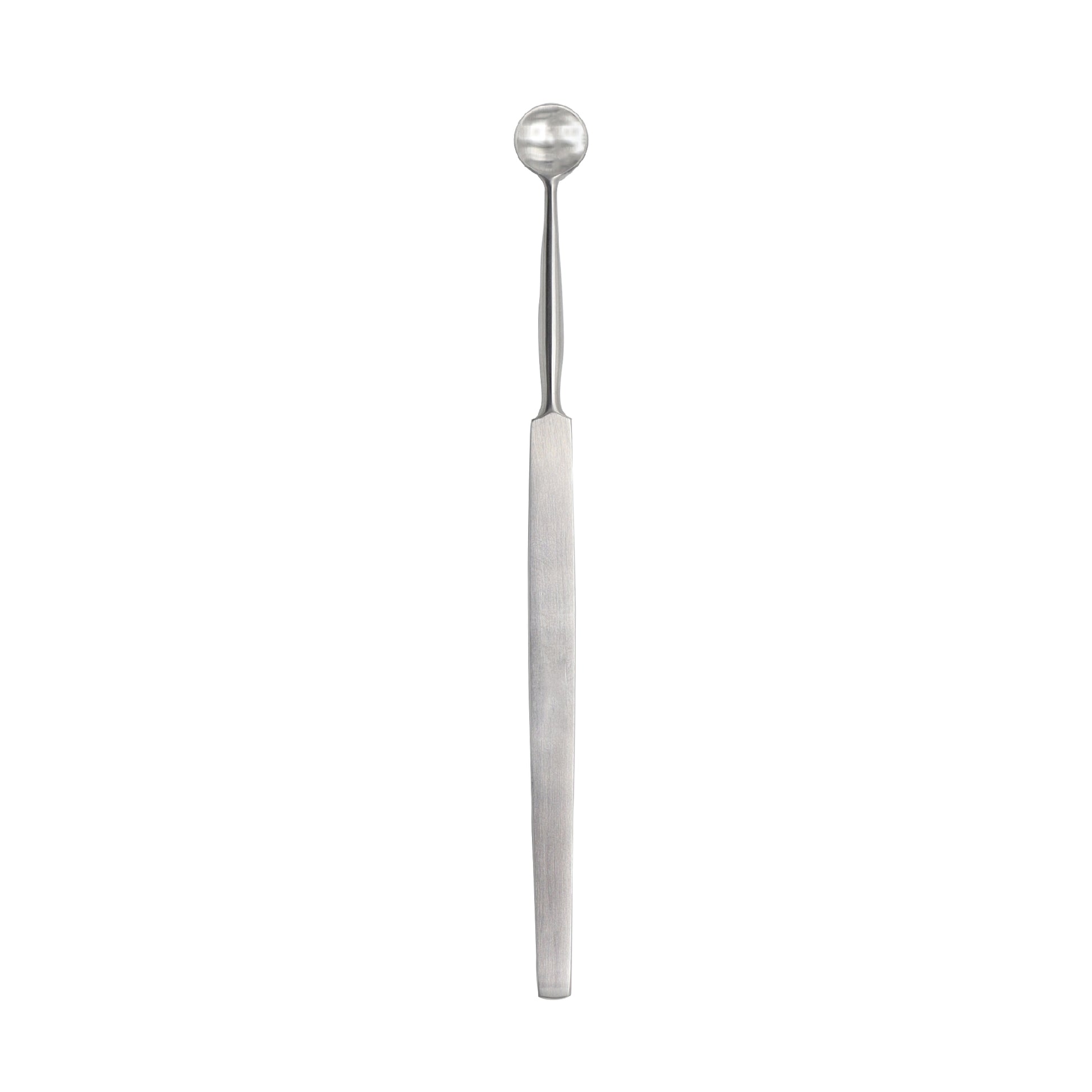 A stainless steel Cottle Alar Retractor featuring a long flat handle and a curved, blunt blade used for soft tissue retraction in nasal surgery.