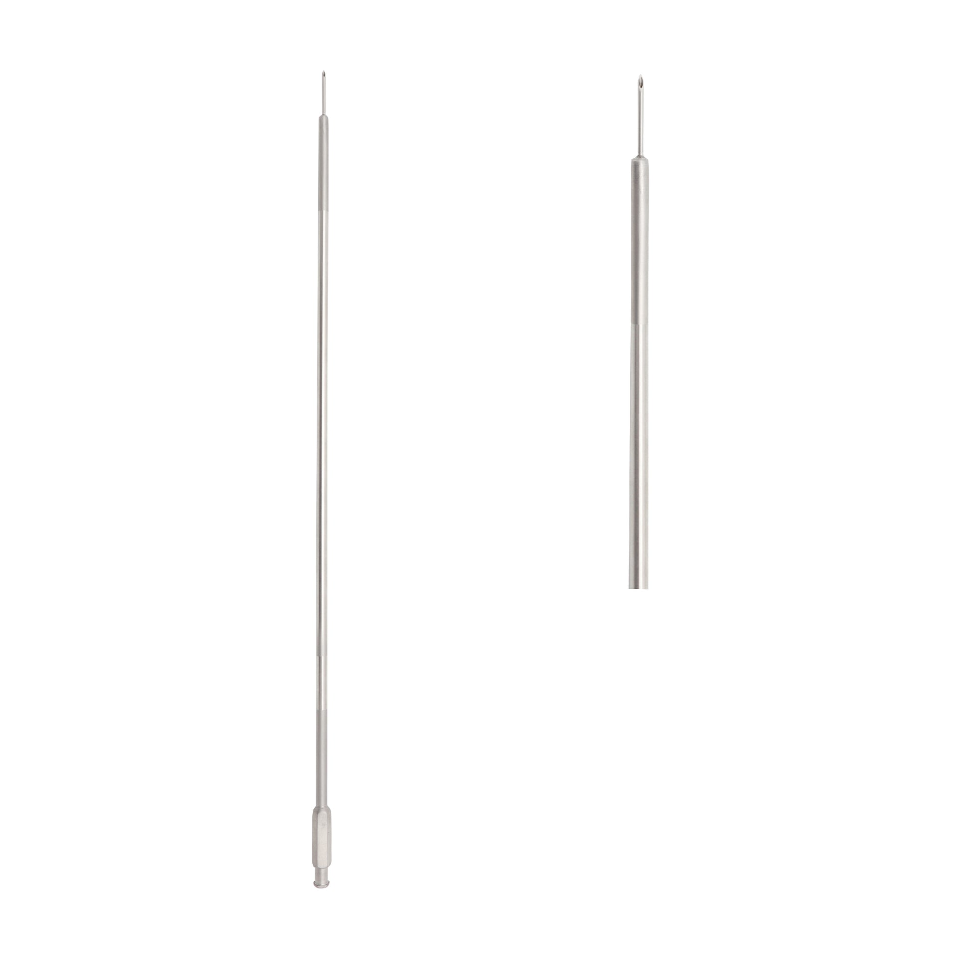 Stainless steel 6 inch Dean Applicator surgical instrument with a twist end tip and slender shaft, displayed on a clean white background.