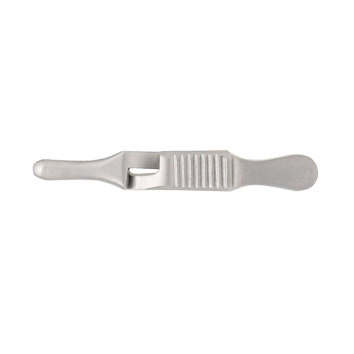 Dieffenbach Serrefine bulldog clamp, a stainless steel straight cross-action vascular instrument used for temporary vessel occlusion in surgeries.