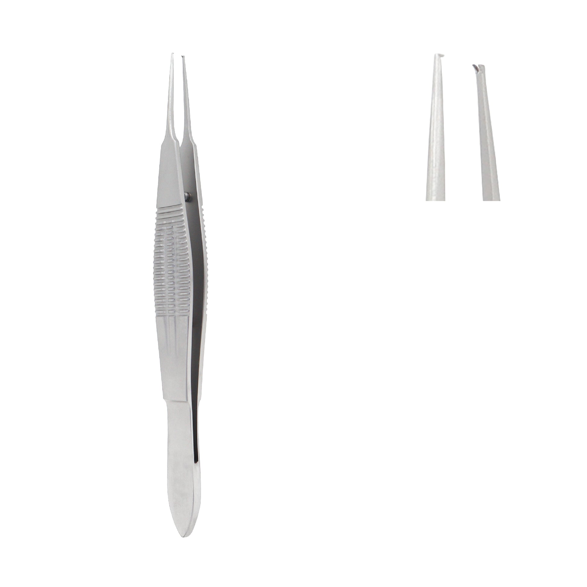 Serrated dressing forceps 12 cm for handling dressings during eyelid surgery