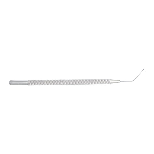 Drysdale Nucleus Manipulator 12.5 cm front view for cataract and ophthalmic surgery procedures