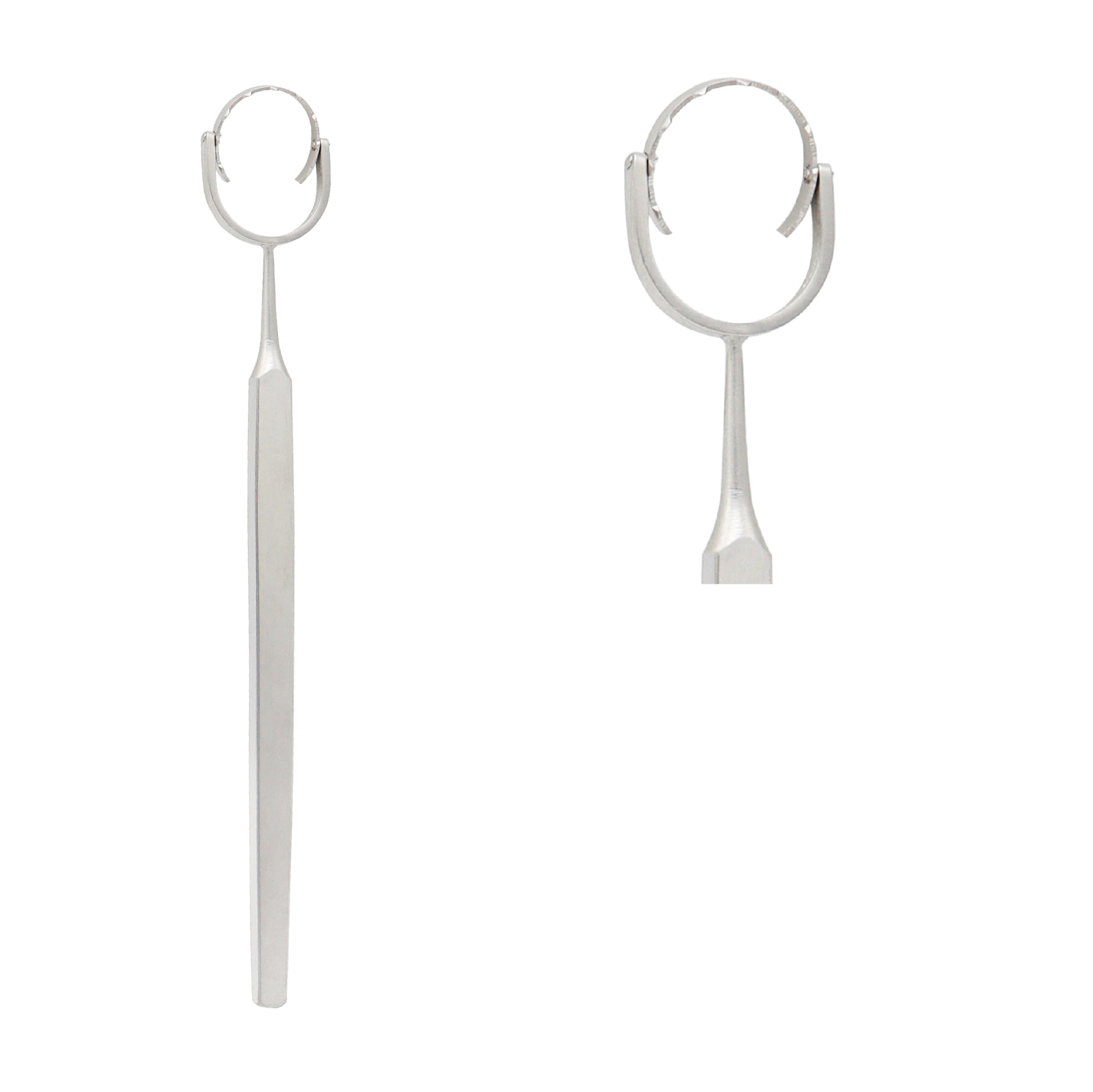 Fine-Thornton Fixation Ring 13mm ophthalmic instrument used for secure ocular tissue fixation during eye surgery