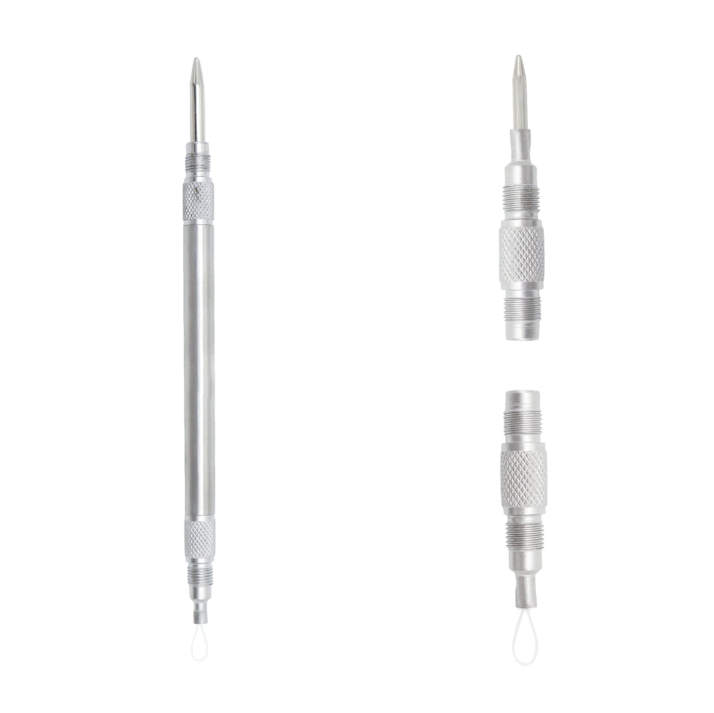 Side view of Foreign Body Eye Magnet with Loop 14 cm used for eye foreign body removal
