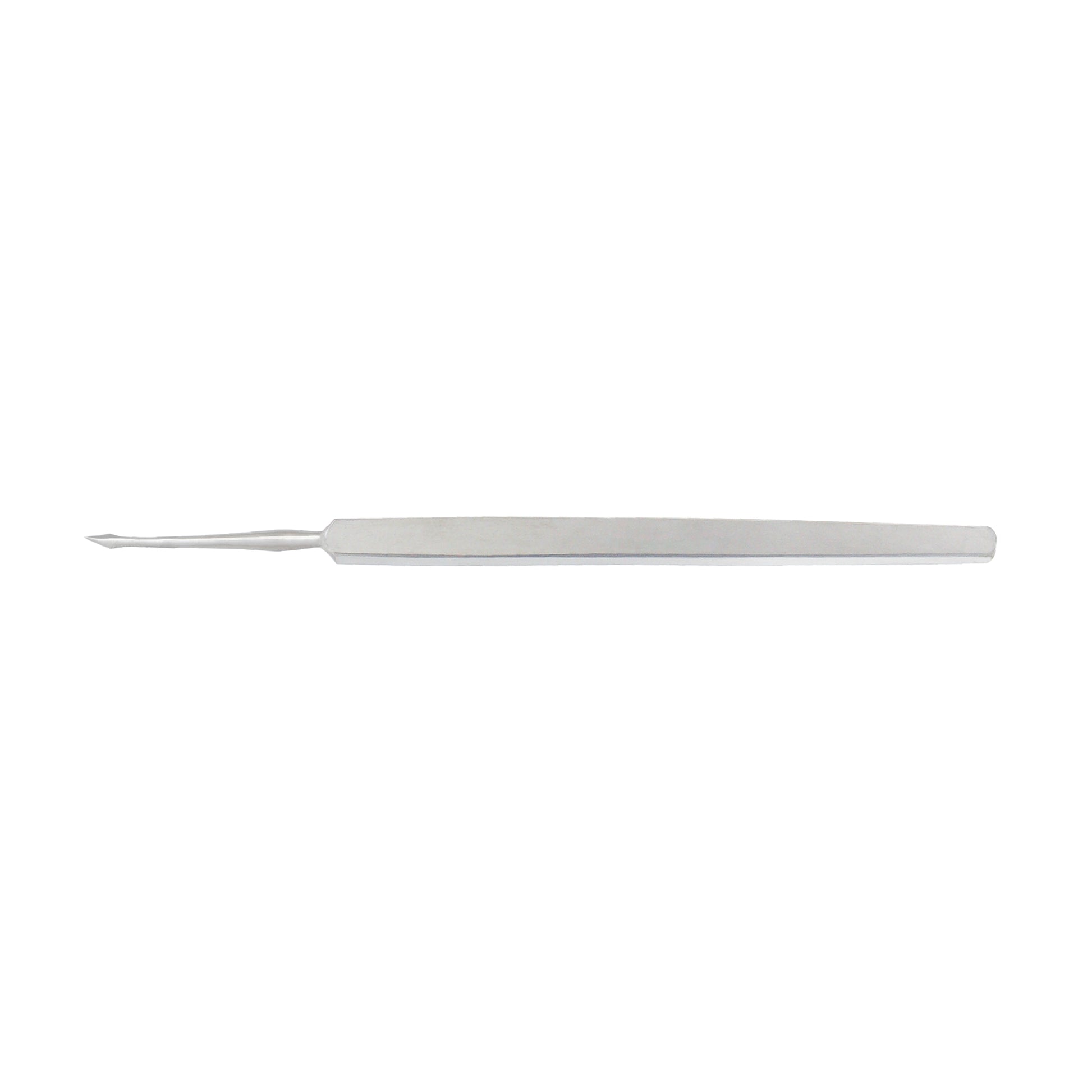 Foreign Body Fluid Removal Needle straight 3 mm tip with 14 cm length front view for eye surgery