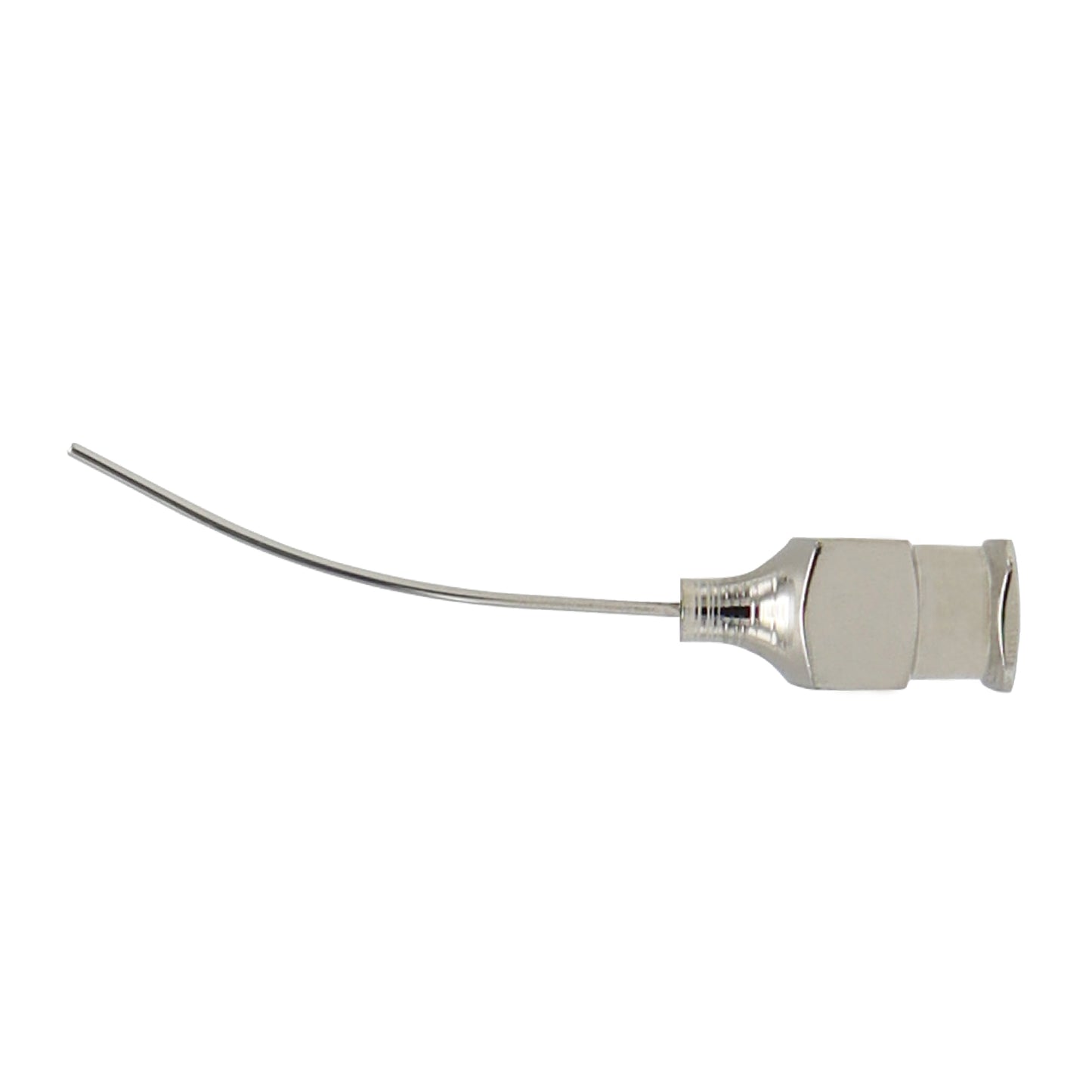 Fukasaku 25G anesthesia cannula made of stainless steel for precise and safe ophthalmic anesthesia delivery