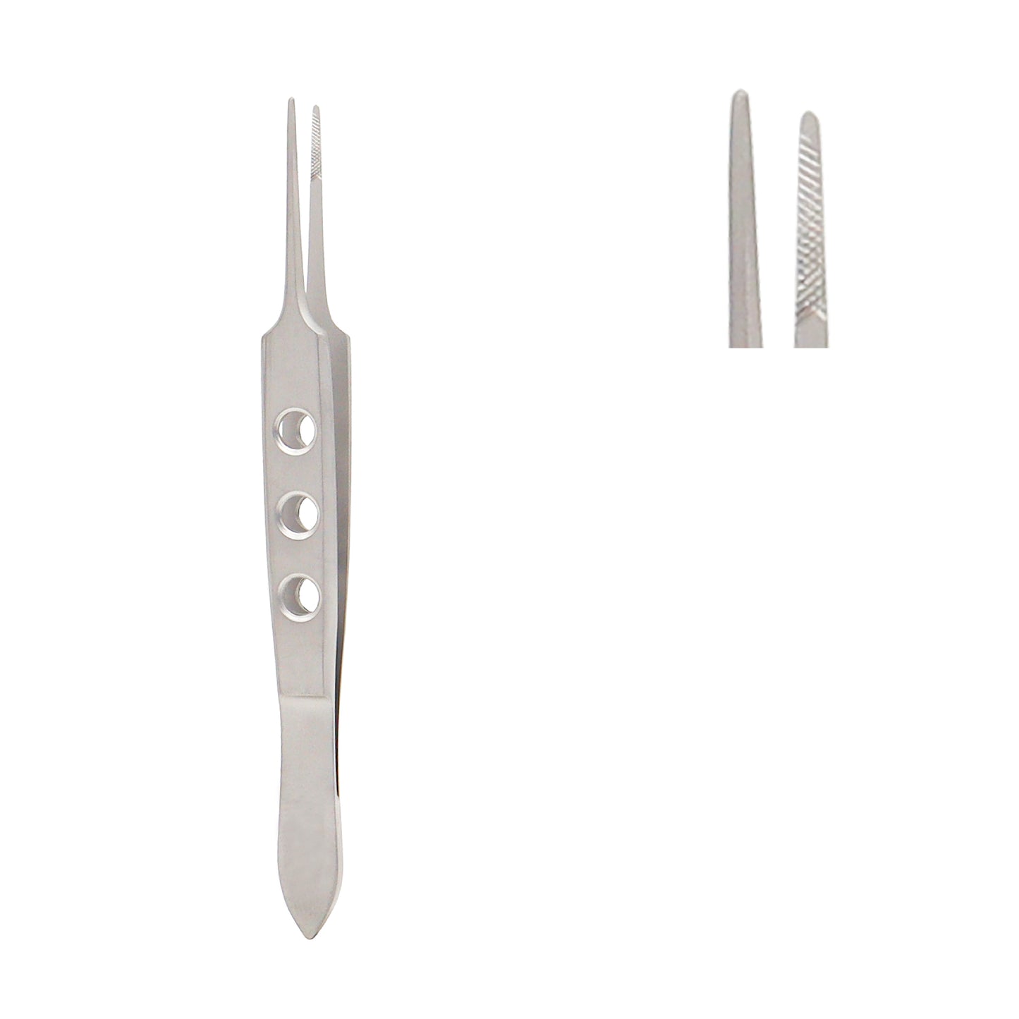 Curved hemostatic forceps 12.5 cm for blepharoplasty surgical use