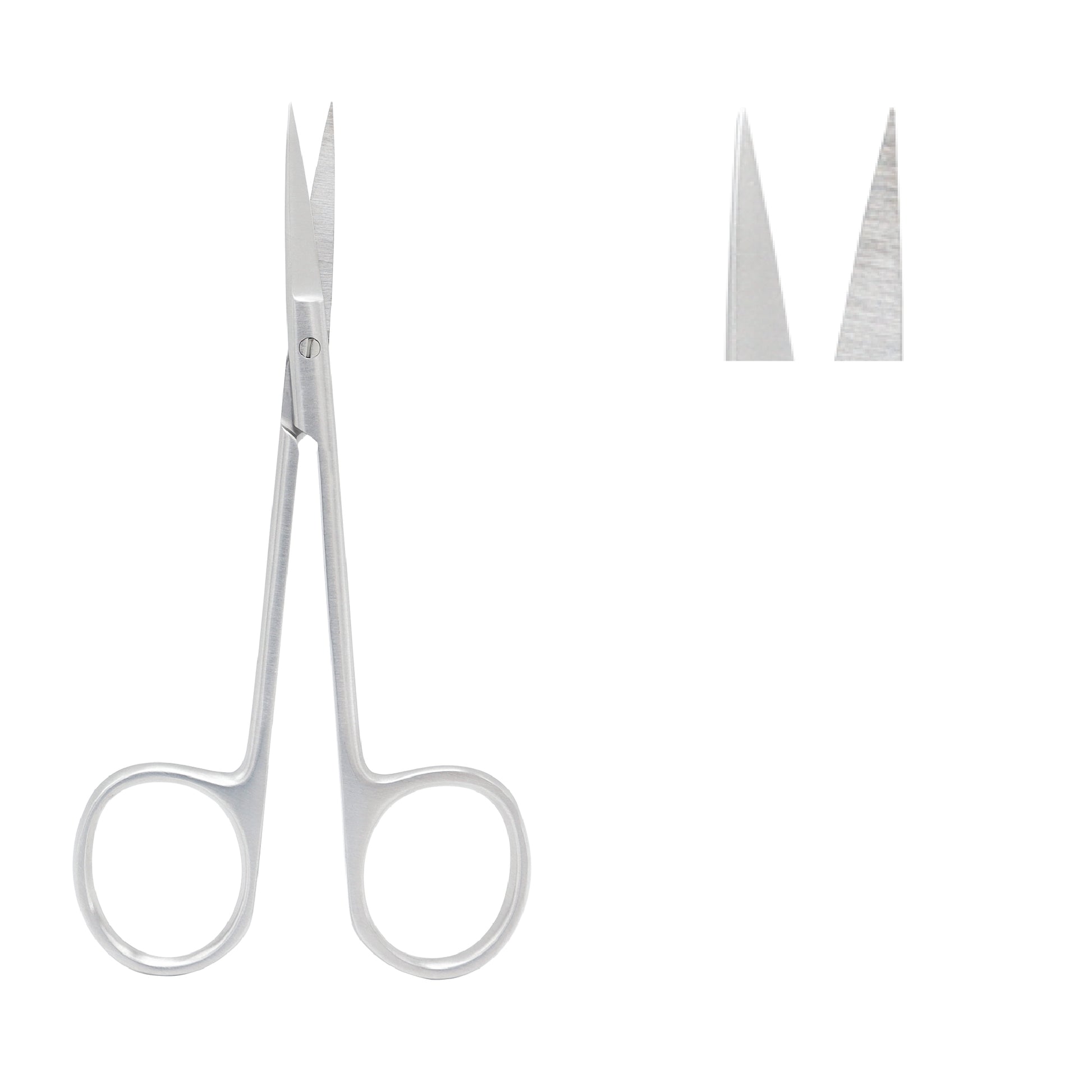 Iris forceps 1x2 teeth 0.7 mm 9 cm for delicate eye surgery