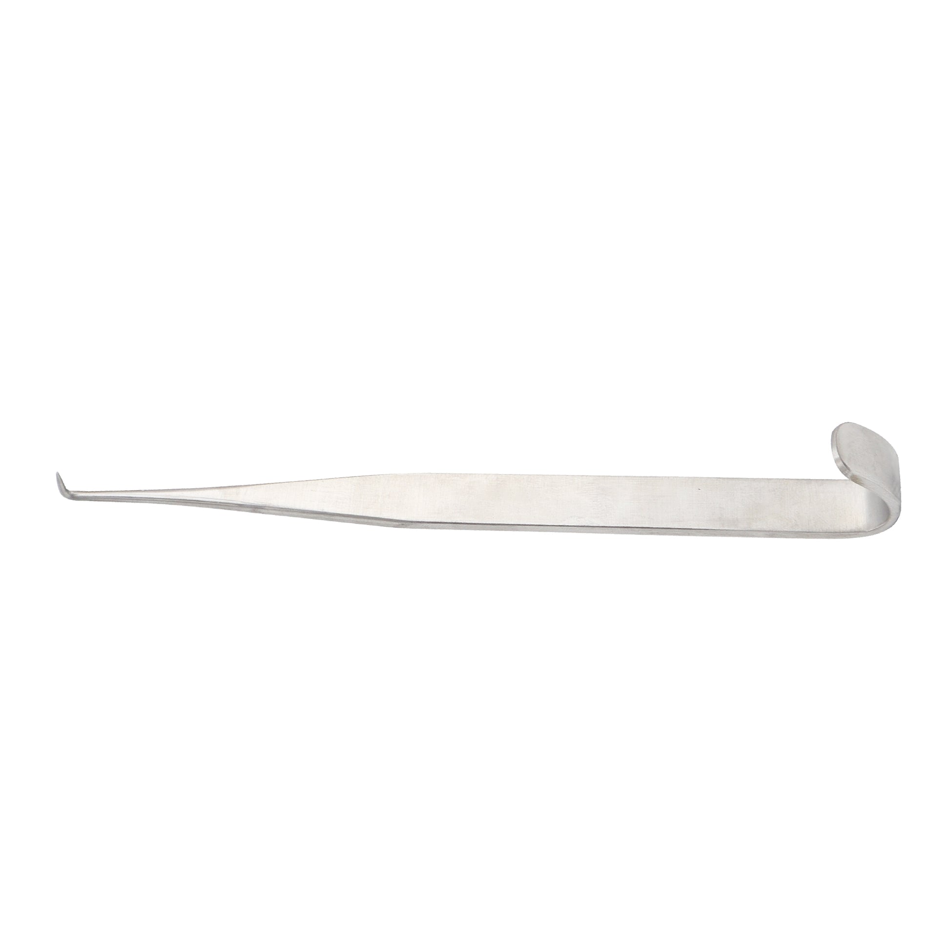 Jackson Trachea Hook surgical retractor instrument isolated on a white background.