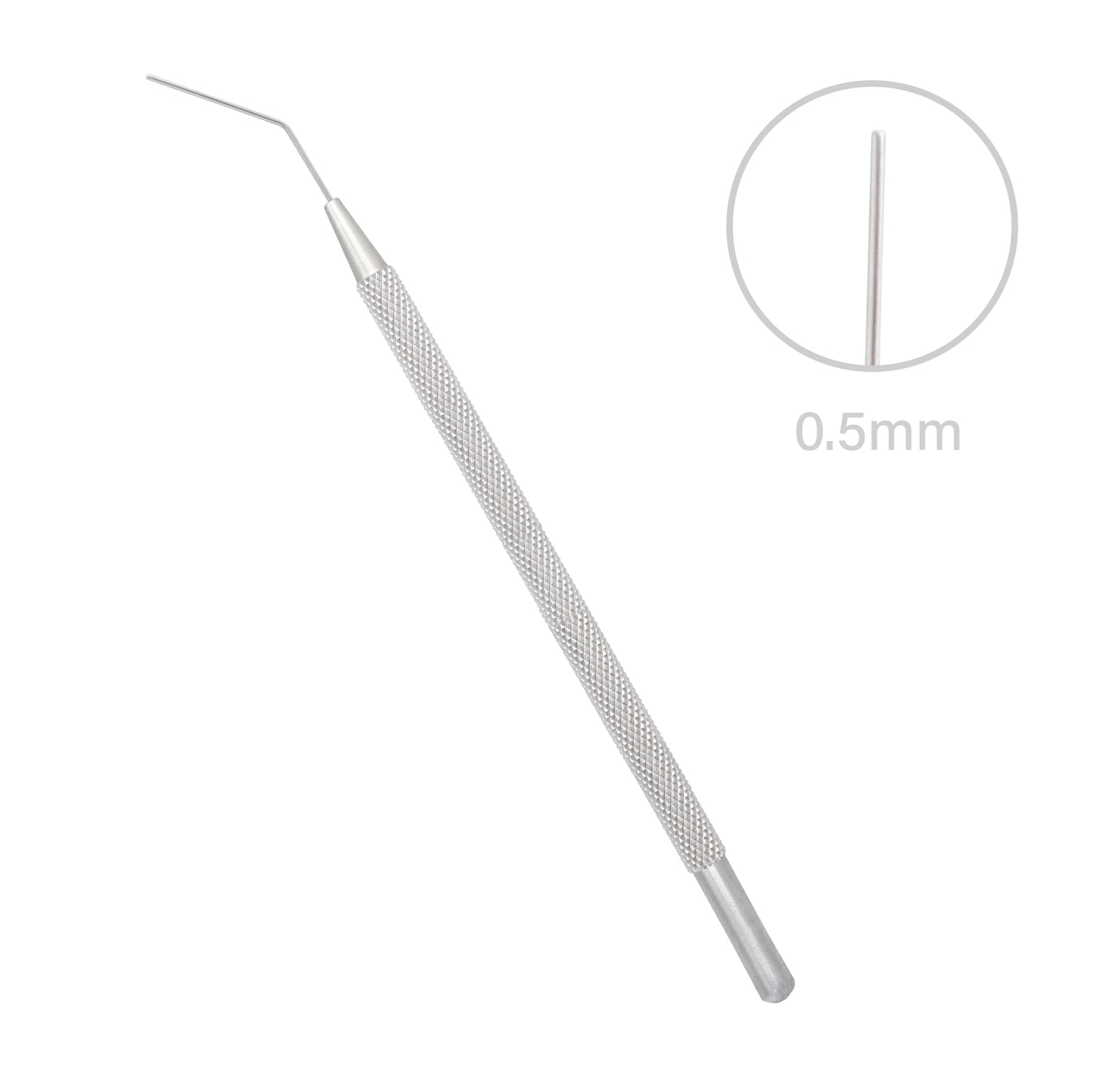 Jaffe Lens Spatula 12.5 cm surgical tool for precise intraocular lens manipulation during ophthalmic procedures
