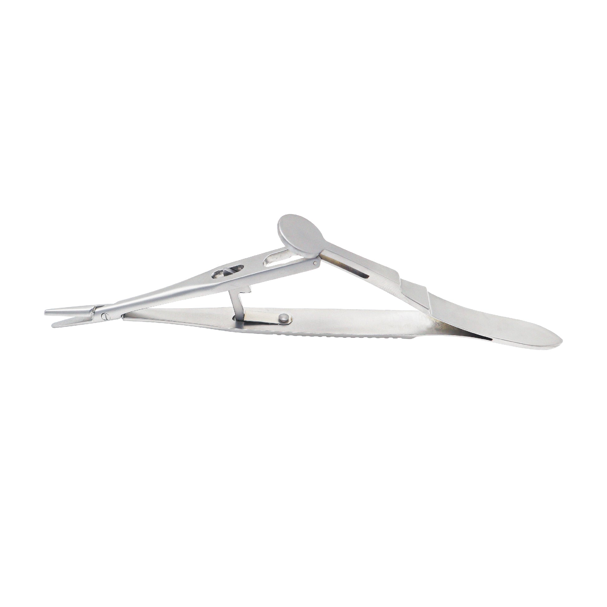 Needle Holder straight 14 cm stainless steel surgical instrument for precision suturing