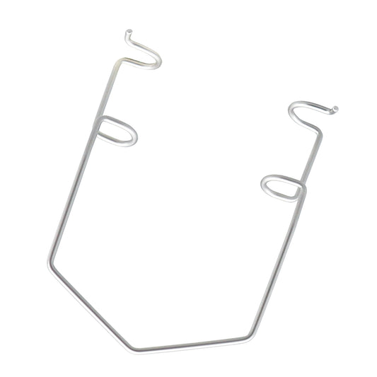Kratz Barraquer Phaco Lid Speculum with 15 mm angled wire blade and 4 cm overall length for ophthalmic surgery