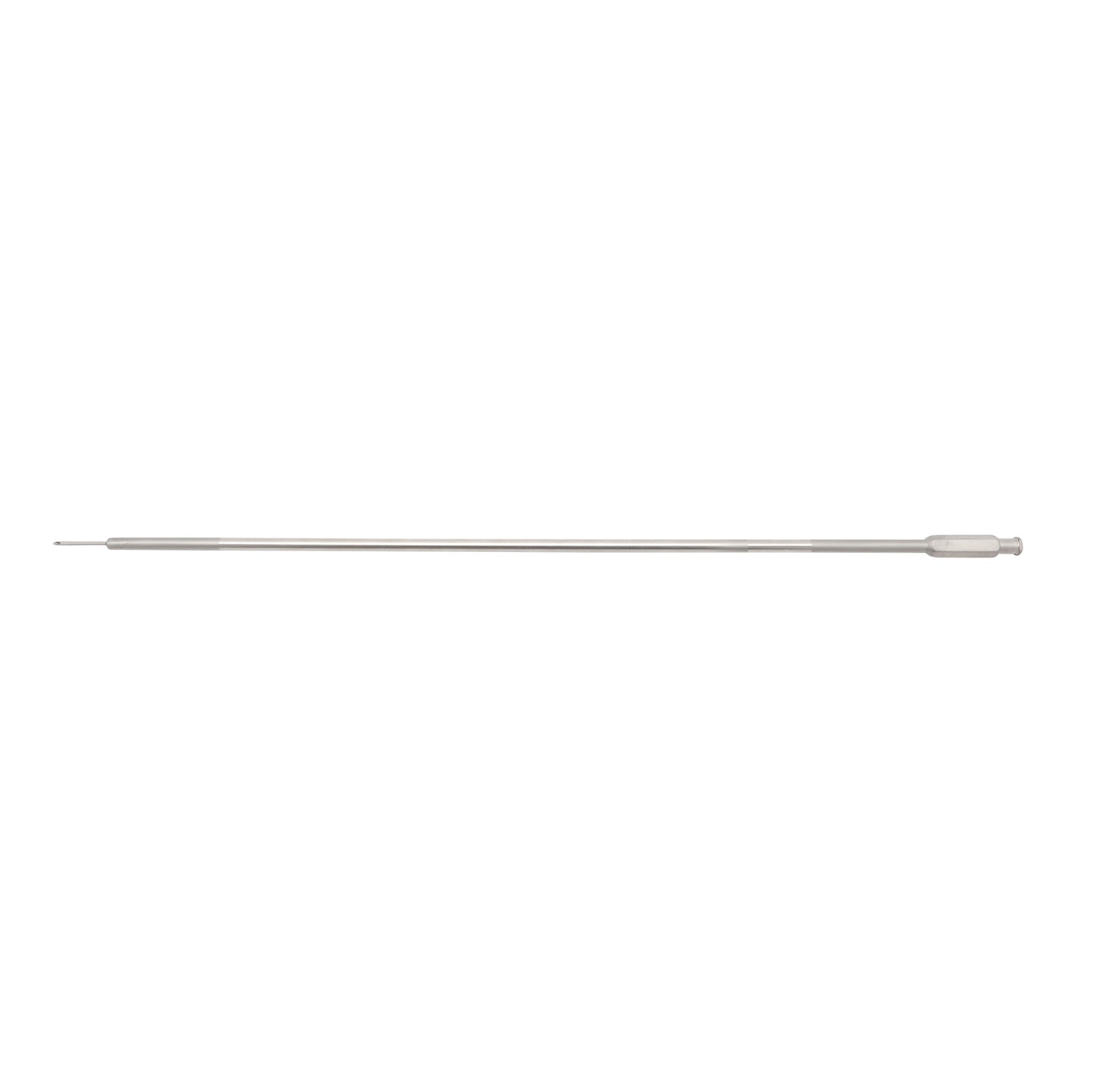 5mm laparoscopic aspiration needle with stainless steel shaft and connection hub