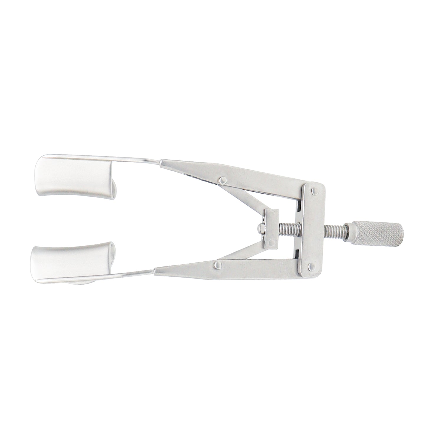 Libermann Eye Speculum with solid 16 mm blades for nasal approach and 8 cm overall length in ophthalmic surgery