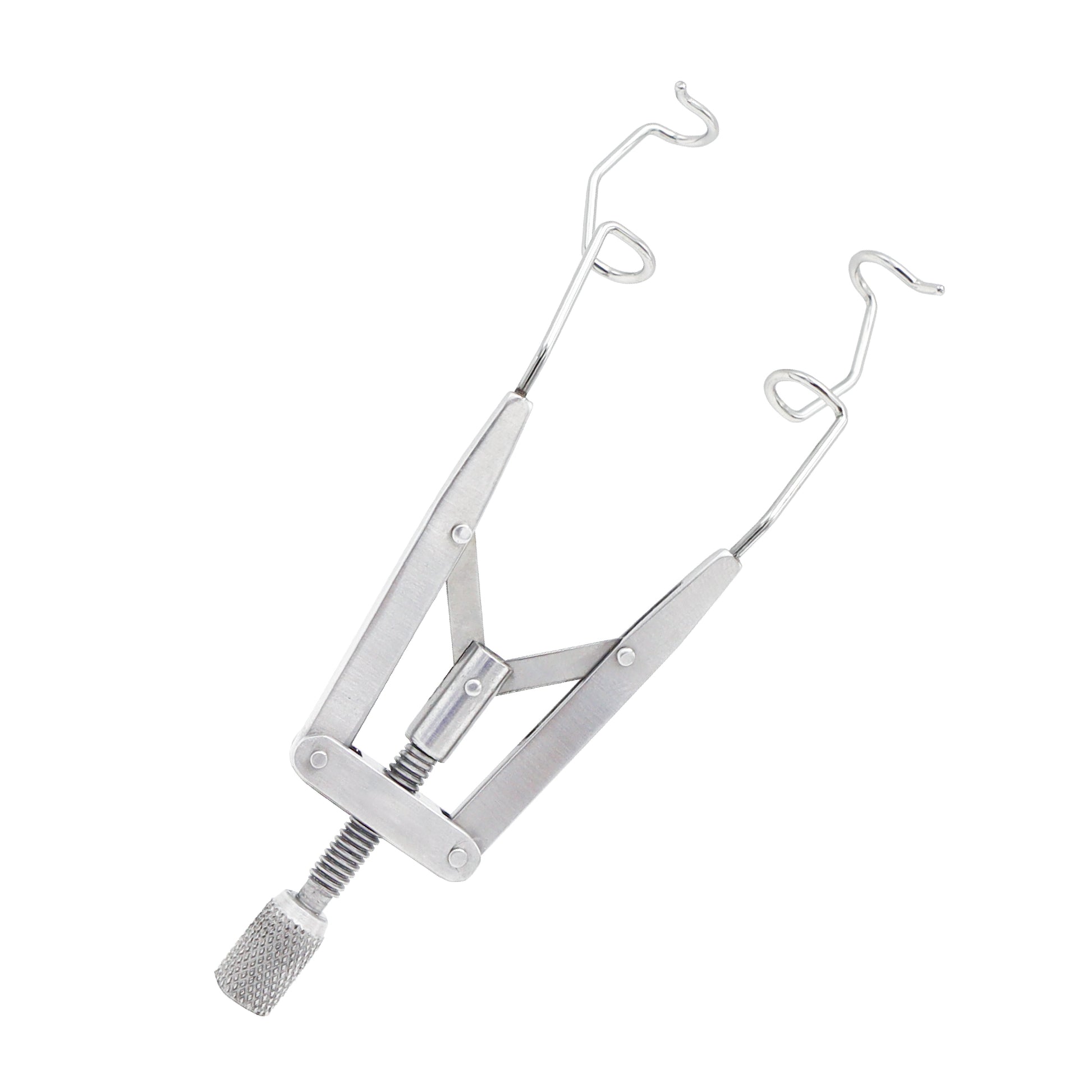Liebermann Eye Speculum with V-wire design and 8 cm overall length for stable eyelid retraction in ophthalmic surgery
