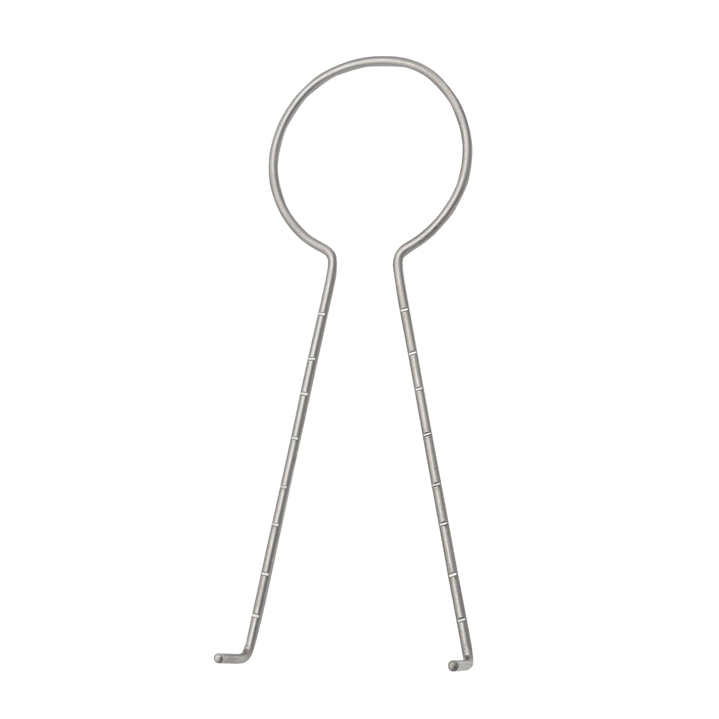 McKissock Keyhole Marker, a stainless steel surgical instrument used to mark incision patterns for breast reduction surgery.