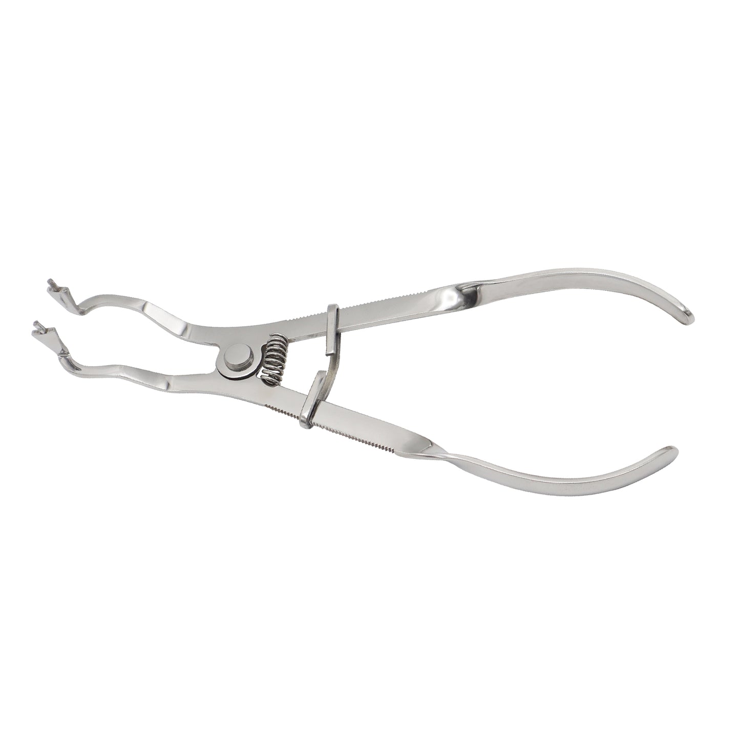 Metal plier tool on a white background
