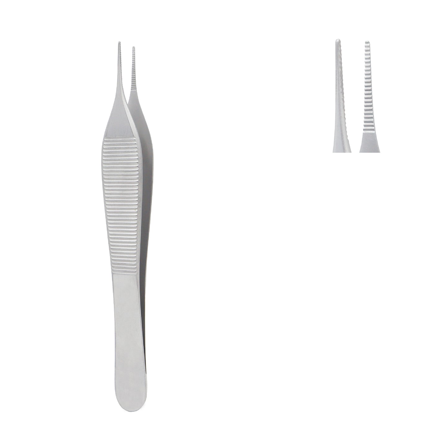 Straight micro needle holder 14 cm no lock for ophthalmic surgical procedures