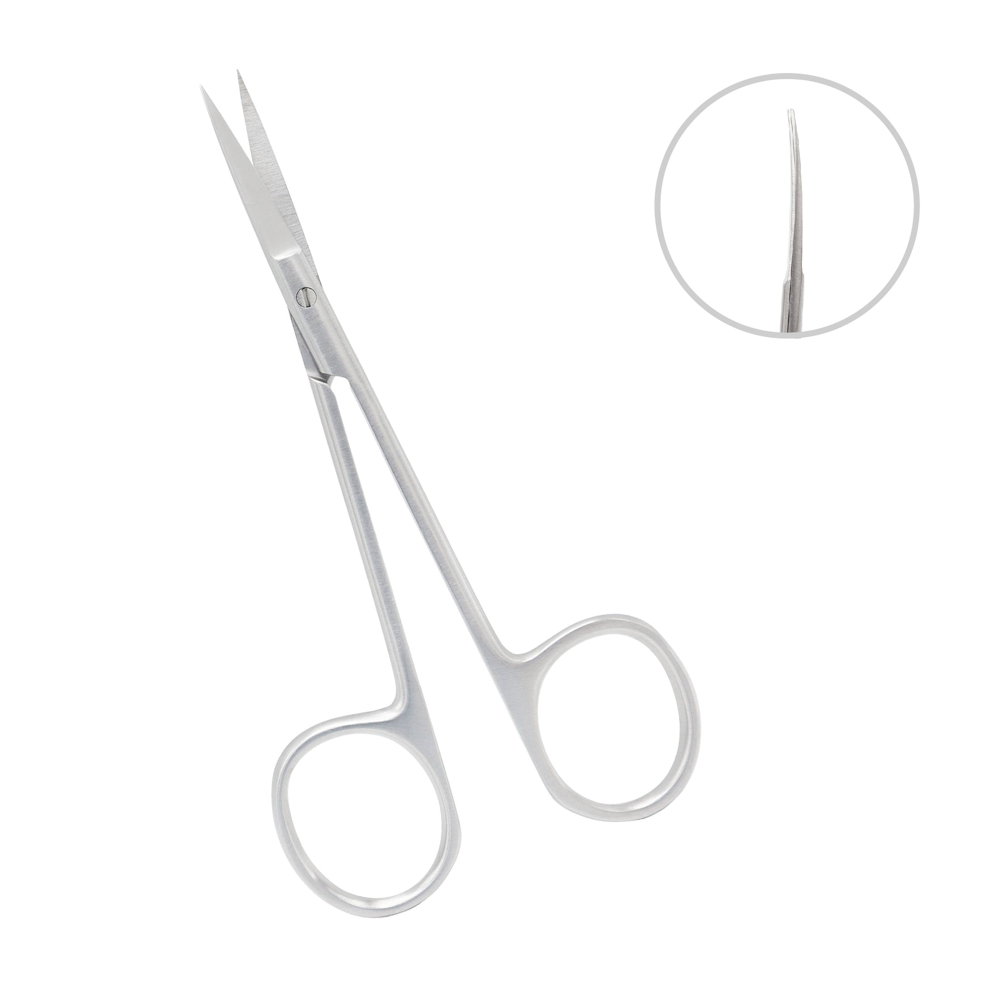 Ophthalmic eye scissor curved pointed-pointed design 11.5 cm surgical tool