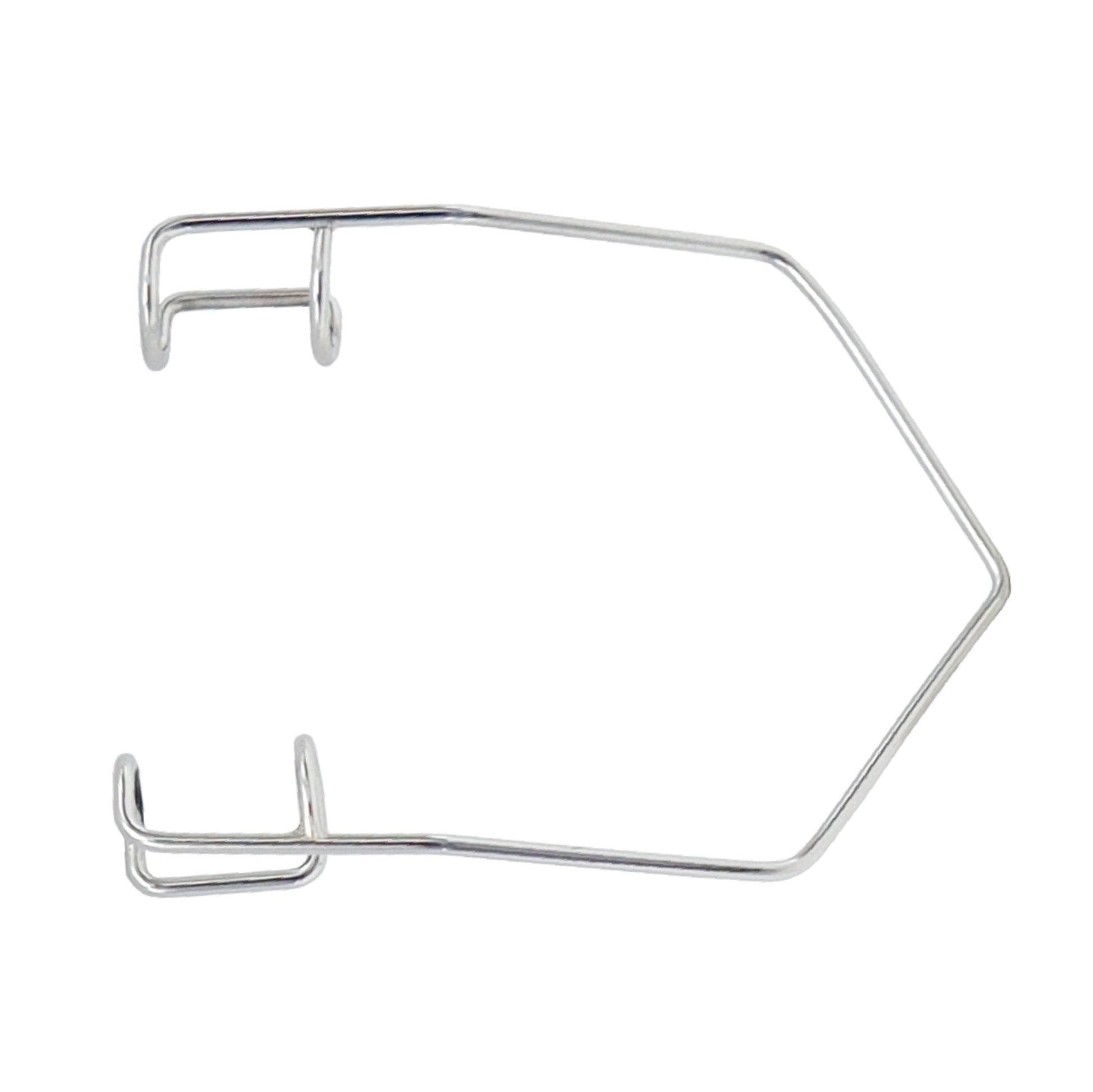 Ophthalmic eye speculum surgical instrument for gentle eyelid retraction providing stability and precision in eye surgery procedures