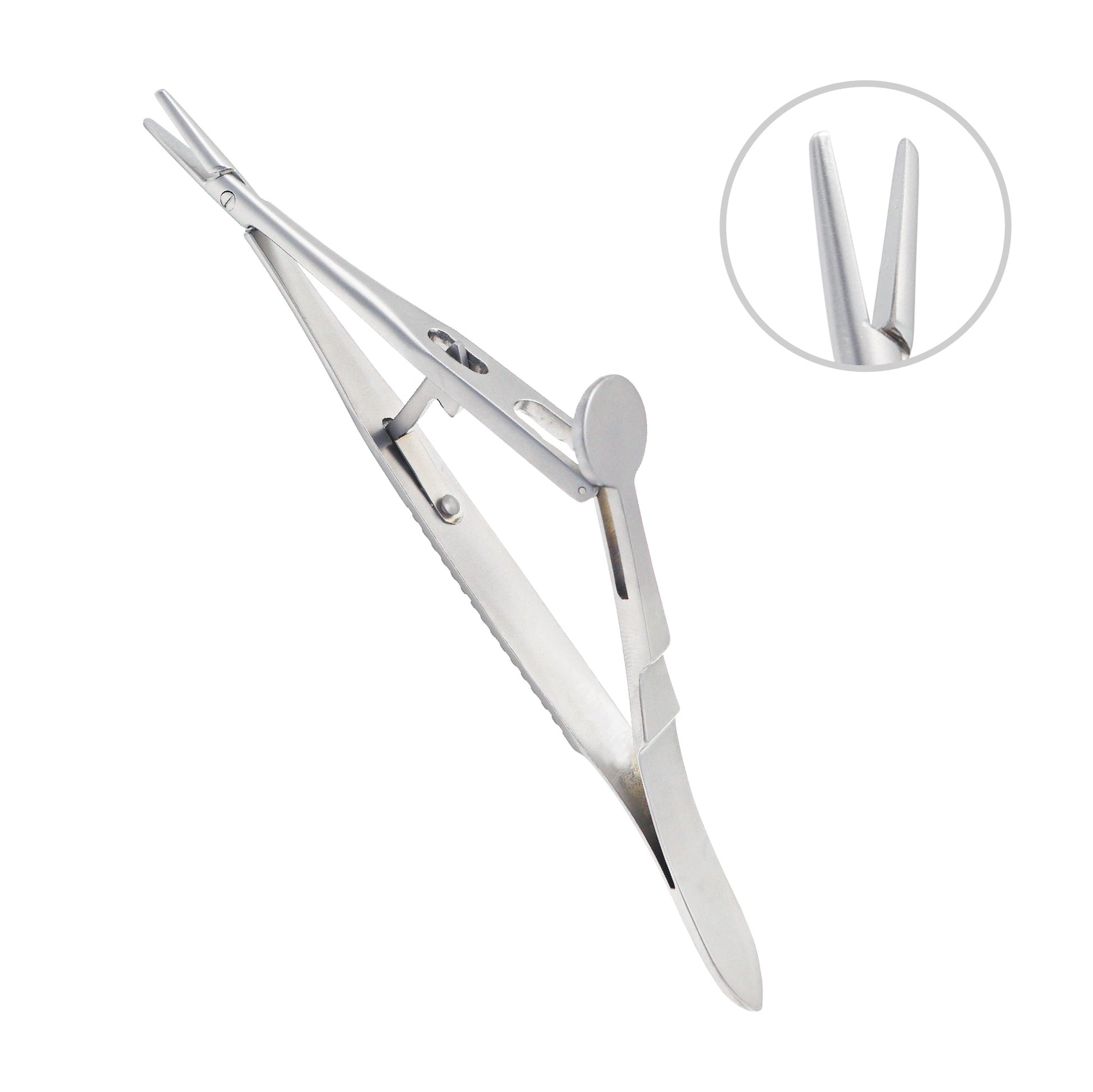 Ophthalmic Kalt Needle Holder straight design 14 cm surgical suturing instrument