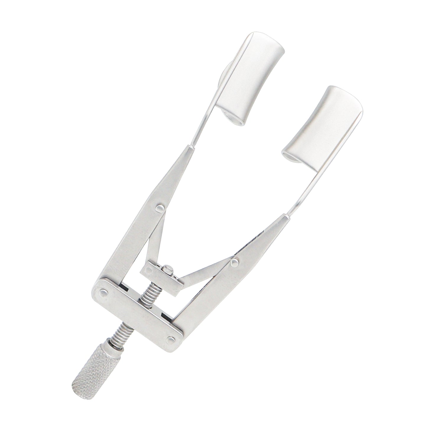 Stainless steel Libermann Eye Speculum for nasal approach procedures, solid blades, 16 mm width, 8 cm length for eye surgery use