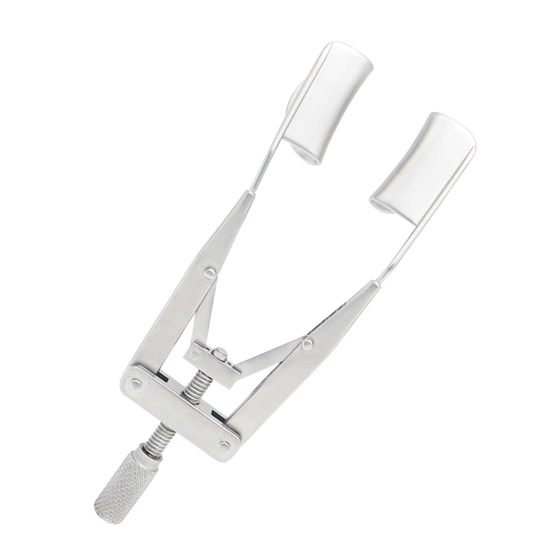 Stainless steel Libermann Eye Speculum for nasal approach procedures, solid blades, 16 mm width, 8 cm length for eye surgery use