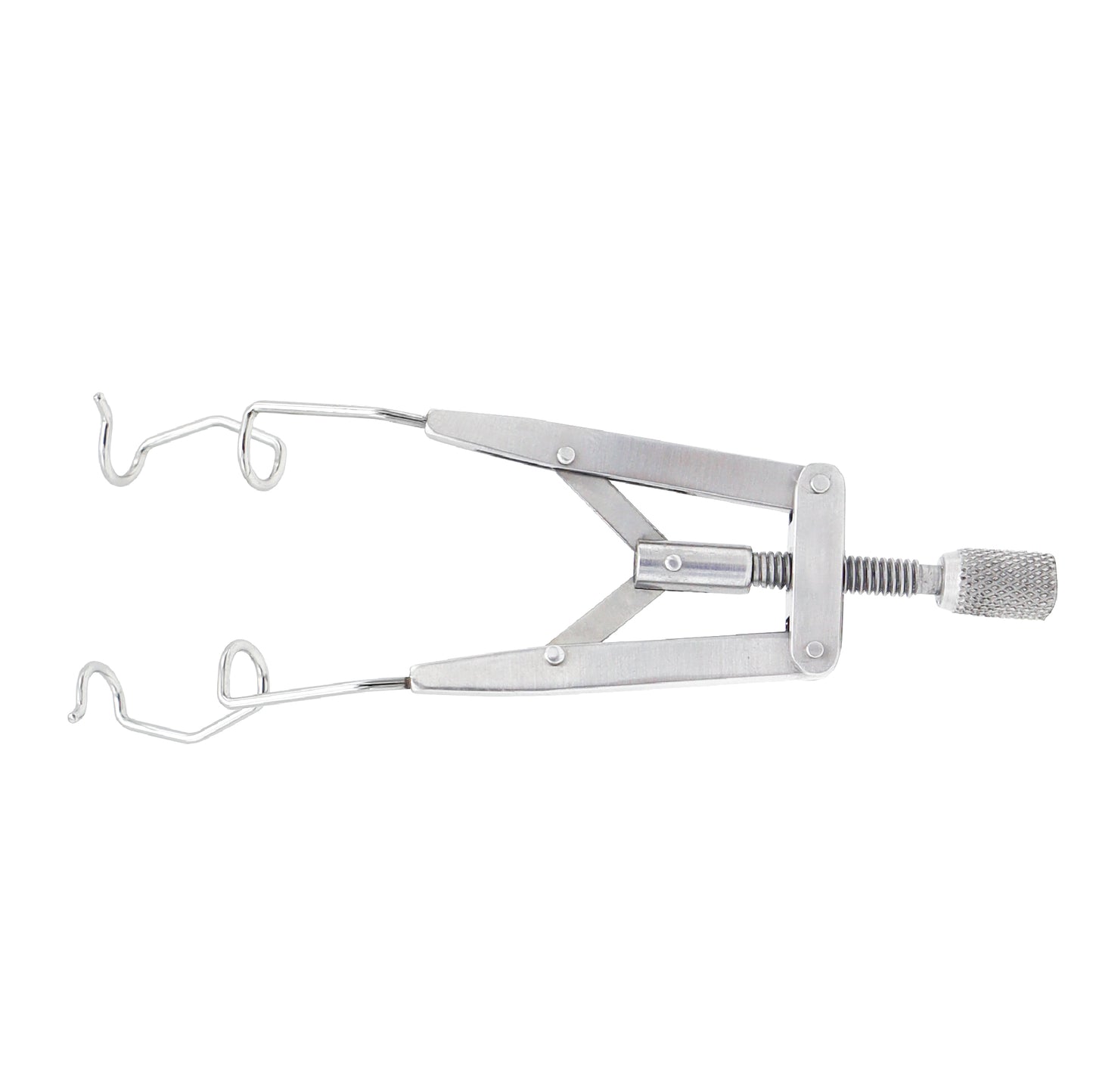 Stainless steel Liebermann Eye Speculum with V-wire construction, 8 cm length for precise and stable eye exposure during surgery