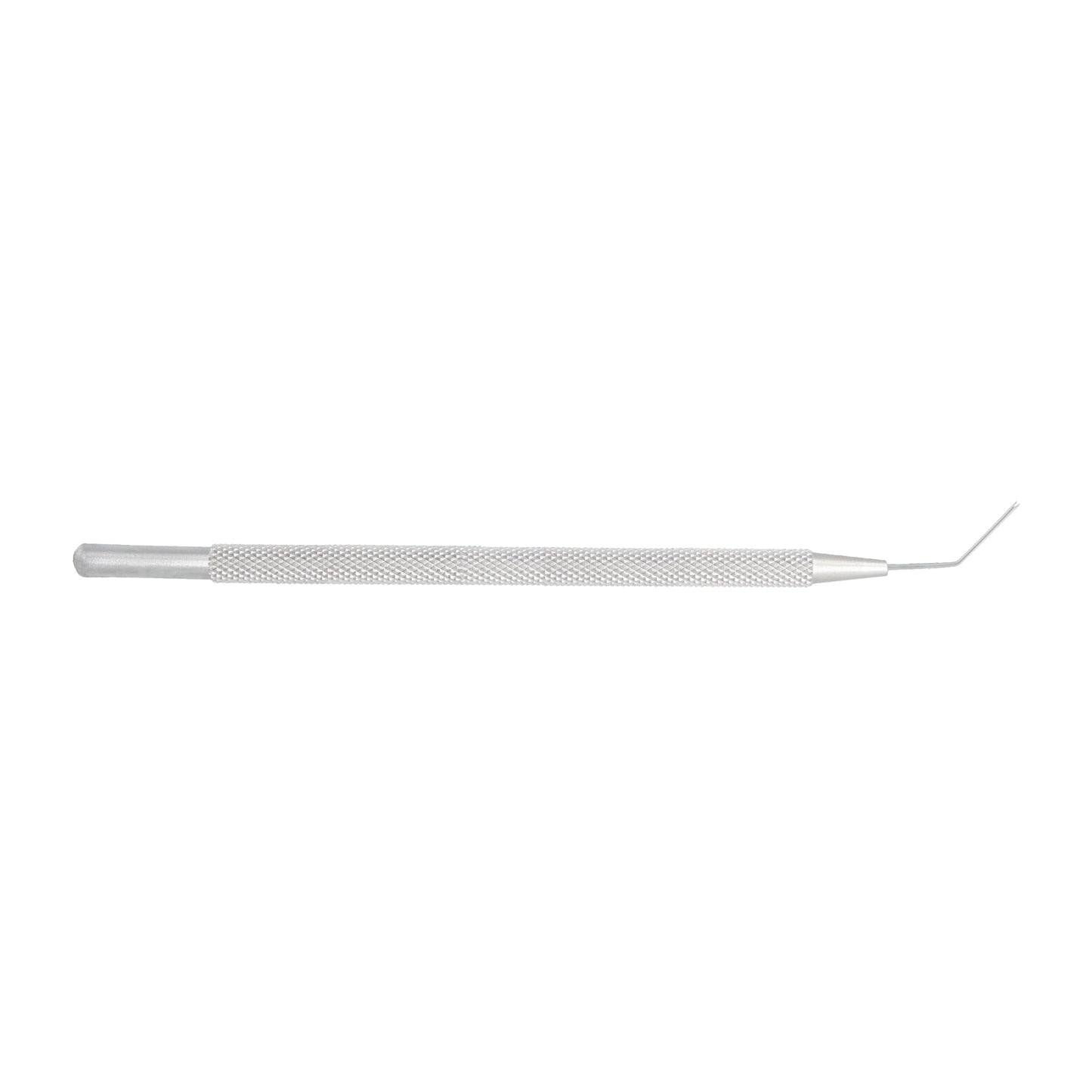 Osher Y-Dialler lens nucleus rotator with 0.5 mm angled tip and 12.5 cm length for eye surgery procedures