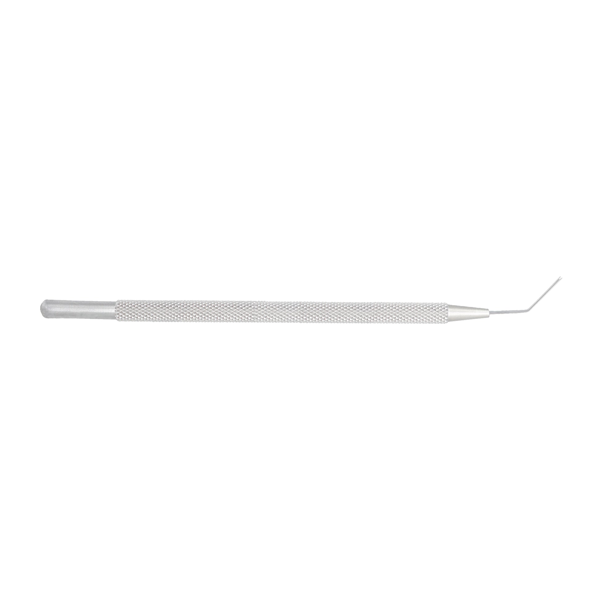 Osher Y-Dialler lens nucleus rotator with 0.5 mm angled tip and 12.5 cm length for eye surgery procedures