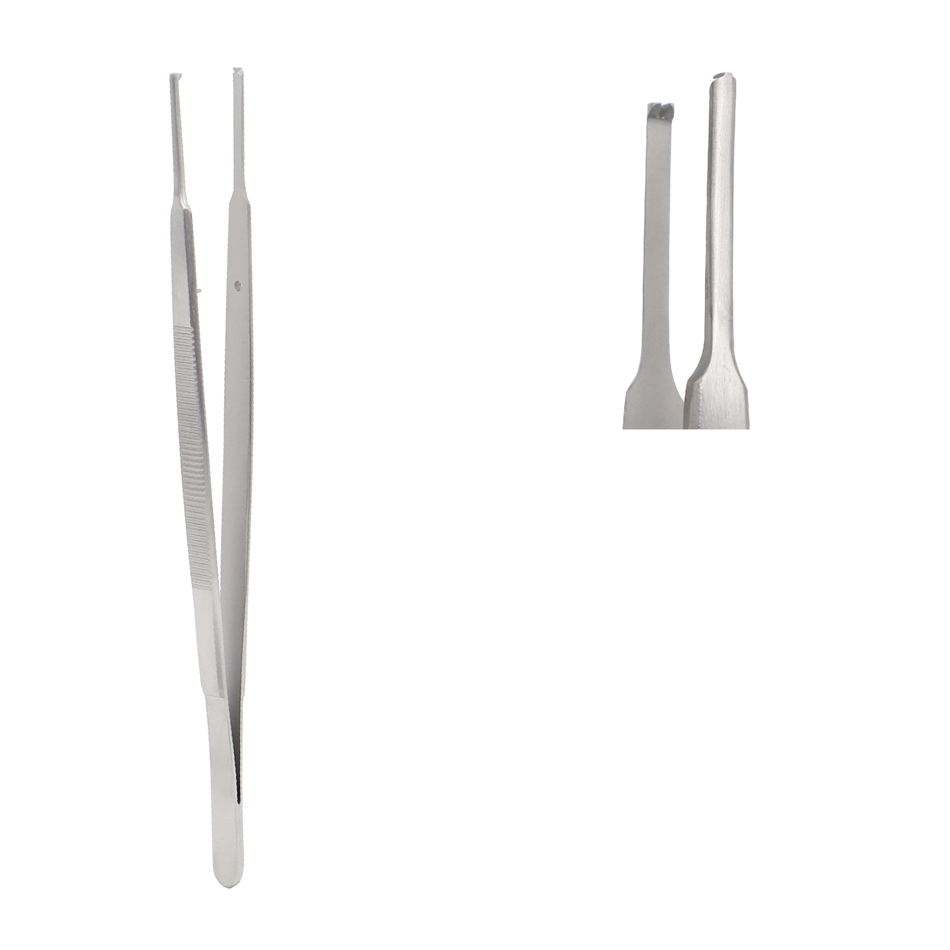 Precision Gerald Tweezer Forceps with 1x2 teeth design used for microsurgery, vascular surgery, and accurate tissue manipulation.