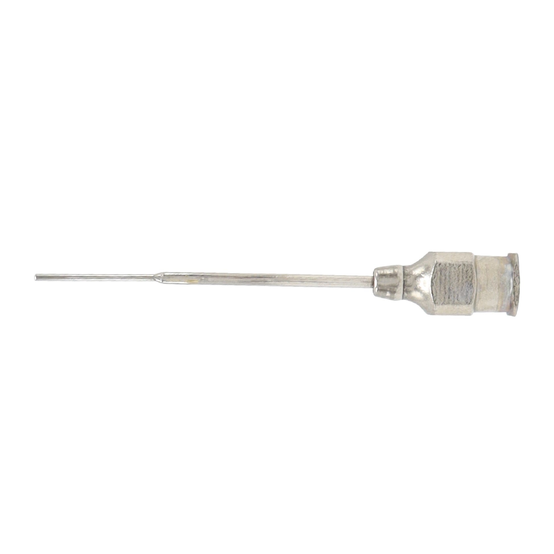 Straight beveled 23G lachrymal ophthalmic cannula for precise lacrimal duct irrigation in ophthalmic procedures