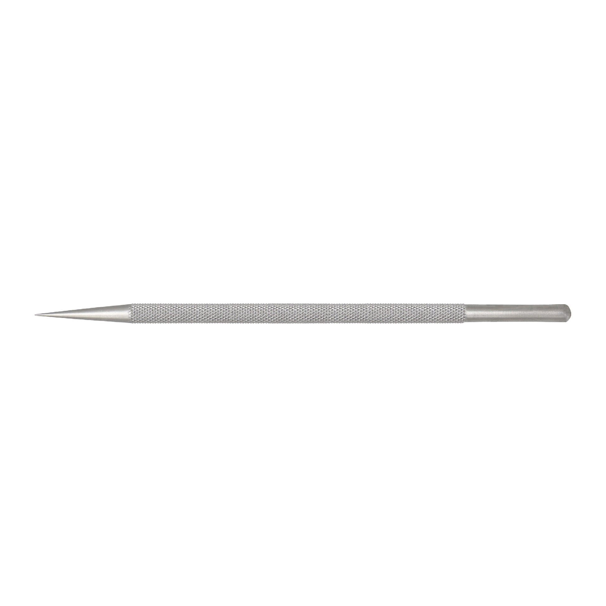 Simple full view of the Wilder Lachrymal Dilator Fig. 2 with a 0.5 mm tip and 11 cm overall length used in ophthalmic surgery.