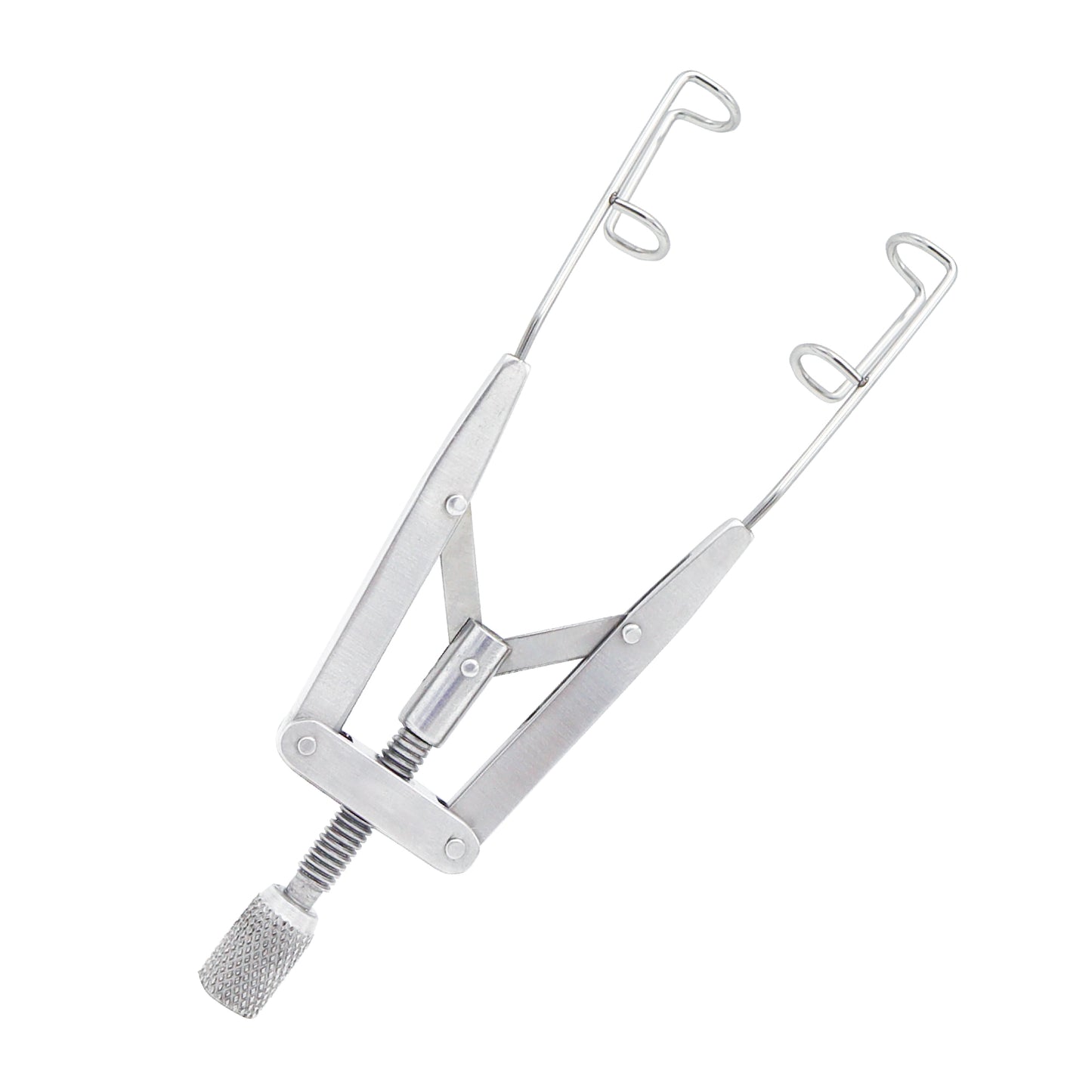 Wiltfang Eye Speculum with fenestrated design and 8 cm overall length for enhanced visibility in ophthalmic surgery